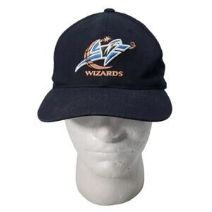 Vtg Washington Wizards NBA Basketball American Needle Fitted Hat Cap Size 7 1/8